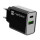 Ładowarka do smartfonów Natec RIBERA 1X USB-A + 1X USB-C 20W CZARNA
